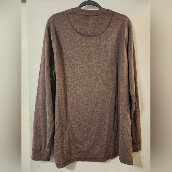 Weatherproof Vintage Men's Brown Long Sleeve Shirt - Picture 4 of 5